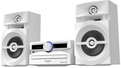 Минисистема Panasonic SC-UX100EE-W белый 300Вт/CD/CDRW/FM/USB/BT