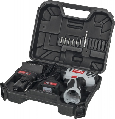 Дрель-шуруповерт Ресанта ДА-24-2ЛК аккум. патрон:быстрозажимной (кейс в комплекте)