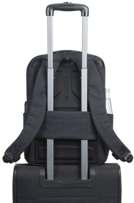 Рюкзак для ноутбука 17.3" Riva 8365 черный полиэстер