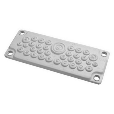 Dkc R5HTC35 Кабельный ввод, пластик V0 UL94, IP65,  +130 - 40, 35 отверстий