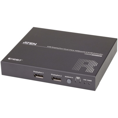 USB, Двойдной DisplayPort, КВМ-удлинитель с поддержкой HDBaseT™ 2.0 (4K@100 м)/ATEN ATEN CE924