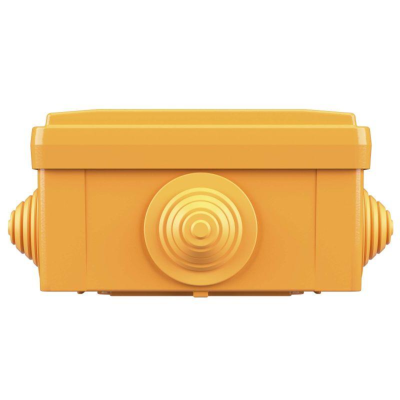 DKC FSB11506 Коробка пластиковая FS с кабельными вводами и клеммниками, IP56,100х100х50мм, 5р, 450V,10A, 6мм.кв.