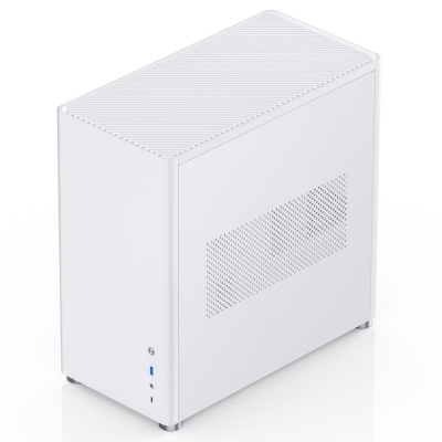 Корпус JONSBO D40 White без БП, боковая панель из закаленного стекла, mini-ITX, micro-ATX, ATX, бел.