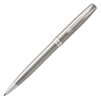 Ручка шариков. Parker Sonnet Core K526 (CW1931512) Stainless Steel CT M черн. черн. подар.кор.