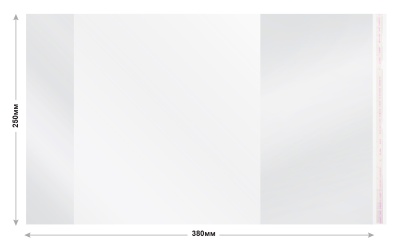 Обложка Silwerhof 382174 Монстрики для учебника с липк.сл. (набор 10шт) ПП 70мкм гладкая прозр. 250х380мм