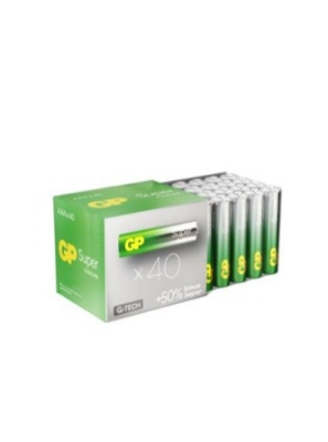 Батарейки GP 24AA21-2CRSWC40 180/720 40 шт. в упаковке
