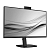 Монитор 27" Philips 27B2N3500J 2560x1440, WLED, 16:9, IPS, 350cd, 4ms, 1300:1, 50M:1, 178/178, 2*HDMI, DP, USB Hub: 4*USB3.2, Speakers, Camera 120Hz, Tilt, HAS, Swivel, Pivot, Internal, VESA, Black, 3y