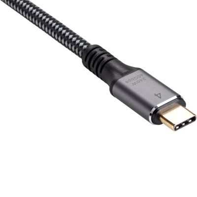 Кабель USB4 TypeC(M)--TypeC(M), 5K@60Hz, 40GBps, PD 240W, 5A, VCOM, 1.2м <CU541M-1.2M> Кабель VCOM USB Type-C M/USB Type-C M (CU541M-1.2M)