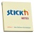 Блок самоклеящийся бумажный Stick`n 21007 76x76мм 100лист. 70г/м2 пастель желтый