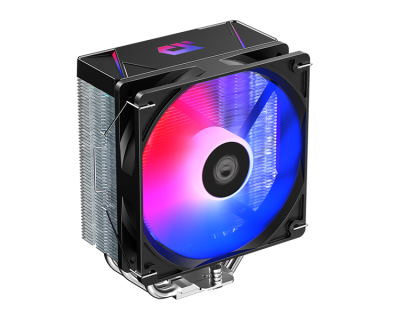 Кулер ID-Cooling BLITZ X4 LGA1700/1200/115X/AM5/AM4 (16шт/кор, TDP 180W, PWM, 4 тепл.трубки прямого контакта, FAN 120mm, Dynamic Multi-Color LED) RET