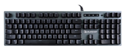 Клавиатура A4Tech Bloody B765 механическая серый USB for gamer LED