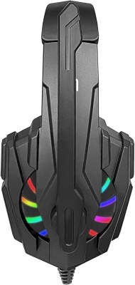 Наушники с микрофоном Оклик HS-L355G черный 1.8м мониторные оголовье (1939807)