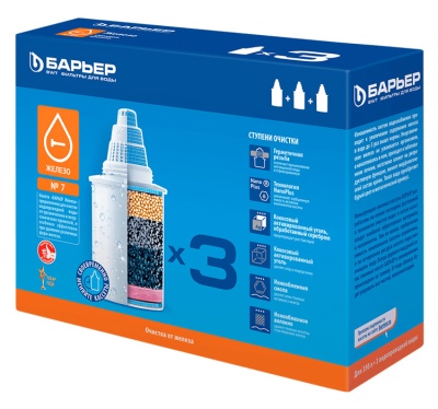 Картридж Барьер Железо для кувшинов Барьер (упак.:3шт)