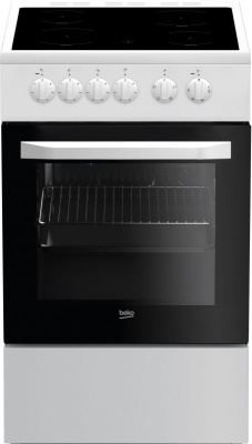 Плита Электрическая Beko FFSS57000W белый стеклокерамика