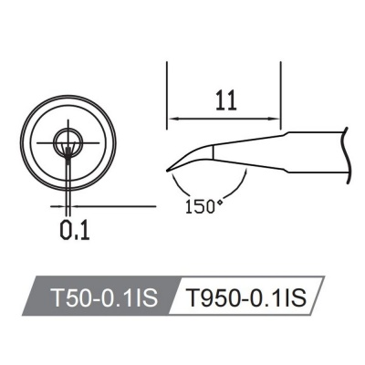 Аксессуары для пайки Atten Жало со встроенным нагревателем , T50-0.1IS