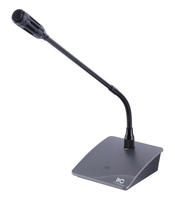 ITC TS-0308A, микрофон делегата, кабель витая пара, цвет графит, шт (TS-0308A)