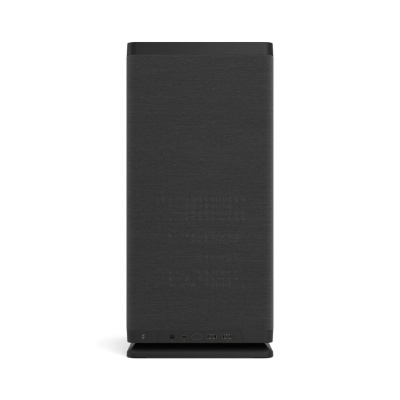 Корпус без блока питания Fractal Design Mood, Mini-Tower, 1x180mm, 2xUSB-A 3.0 + 1xUSB 3.2 Type-C, SFX PSU Support, mITX Black
