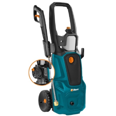 Bort BHR-2700-R Мойка высокого давления [93416114] { 2500 Вт, максимальное давление 180 бар, рабочее давление 140 бар, 8 л/мин, 9 кг, набор аксессуаров 11 шт }
