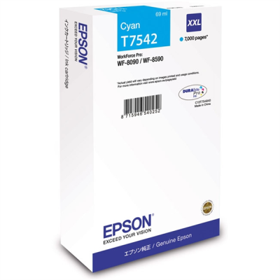 Картридж Epson I/C (c) WF-8090/8590 XXL (C13T754240)