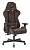 Кресло игровое Бюрократ VIKING KNIGHT Fabric темно-коричневый Light-10 с подголов. крестовина металл