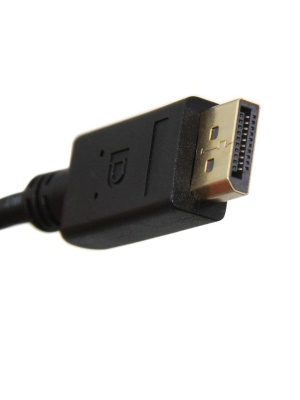 Кабель-переходник 4K*60Hz 1.2V Mini DisplayPort M <--> Display Port M 1,8м Telecom (TA682-1.8M) VCOM Telecom Mini DisplayPort (m) to DisplayPort (m) (TA682-1.8M)