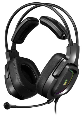 Наушники с микрофоном A4Tech Bloody G575P черный 2м мониторные оголовье (G575P)