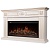 Портал Firelight Siena 40, слоновая кость с золотой патиной