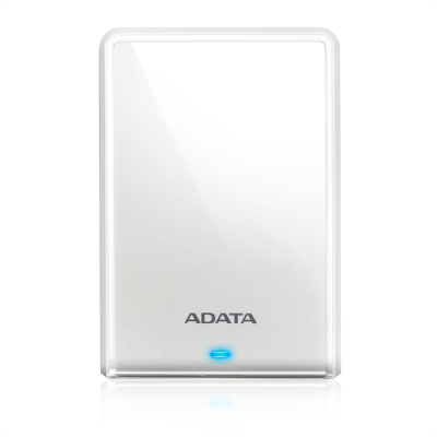 Внешний жесткий диск A-Data USB 3.2 1Tb AHV620S-1TU31-CWH HV620 Slim  2.5" white
