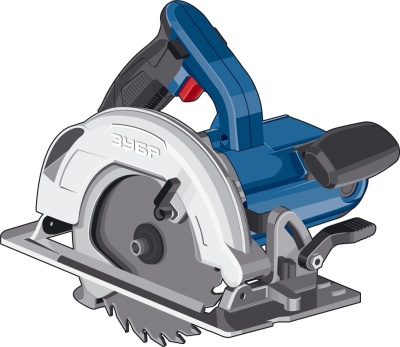 Циркулярная пила (дисковая) Зубр ПДП-55 1300Вт (ручная)