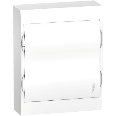 Systeme electric EZ9E212P2SRU Щит распределительный навесной белый дверь белая на 24 модуля IP40 Easy9