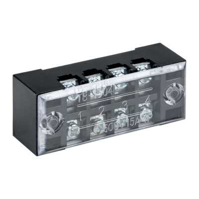 EKF tb-1504 Терминал клеммный TB-1504 до 1,5 мм2 15A 4 клеммные пары EKF PROxima