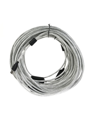 Кабель-адаптер USB2.0-repeater, удлинительный активный <Am-->Af> 25м Aopen<ACU823-25M> VCOM USB 2.0 Type-AM - USB 2.0 Type-AF 25м (ACU823-25M)