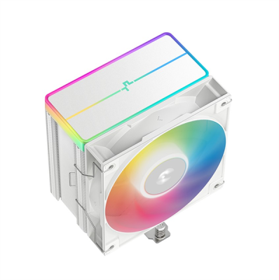 Кулер для процессора DEEPCOOL AG500 WH ARGB V2 белый 120мм алюминий+медь 1850rpm 29.4db 4-pin 240W 155мм