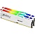 Модуль памяти Kingston 32GB 6000Mhz DDR5 CL36 K2 Fury Beast White RGB kit 2*16 CL36