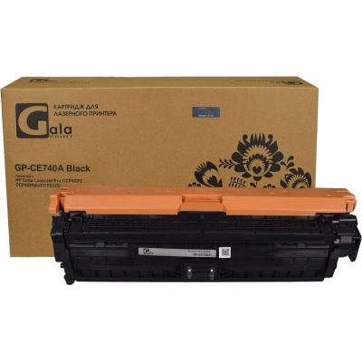 GalaPrint GP-CE740A (№307A)  для принтеров HP Color LaserJet Pro CCP5225/CCP5225dn/CCP5225n Black 7000 копий