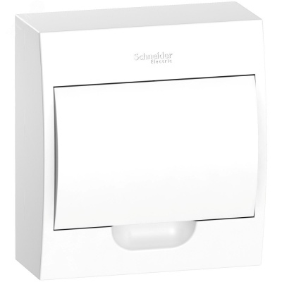 Systeme electric EZ9E108P2SRU Щит распределительный навесной белый дверь белая на 8 модулей IP40 Easy9