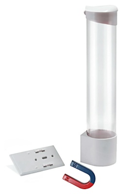 Стаканодержатель для кулера/пурифайера Aqua Work CH-1 на магните белый