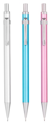 Карандаш механический Deli EU999 0.5мм метал. корпус ассорти