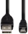 Кабель Hama 00054587 USB A(m) micro USB B (m) 0.75м черный