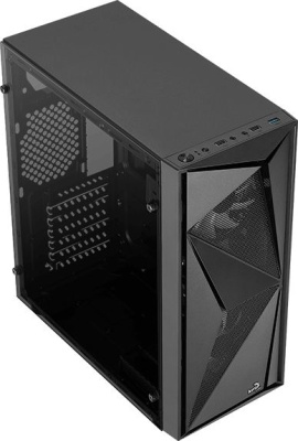 Корпус Aerocool Glider Cosmo-G-BK-v1 черный без БП ATX 2x120mm 2xUSB2.0 1xUSB3.0 audio