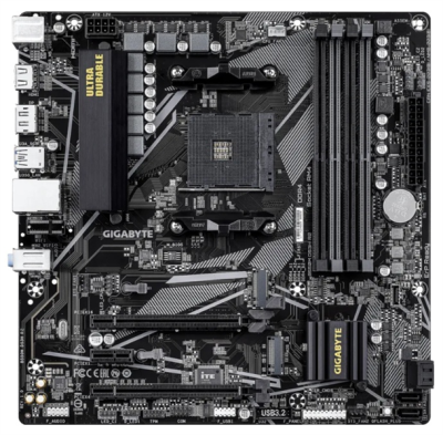 Материнская плата AMD B550 SAM4 MATX B550M DS3H R2 GIGABYTE