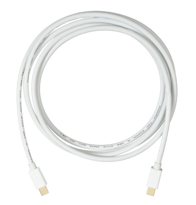 Кабель аудио-видео Buro 1.2v miniDisplayport (m)/miniDisplayport (m) 2м. Позолоченные контакты белый (BHP MDPP-2)