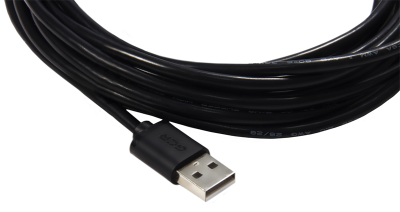 GCR Кабель 1.8m USB 2.0, AM/BM, черный, 28/28 AWG, экран, армированный, морозостойкий (GCR-UPC5M-BB2S-1.8m)