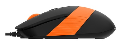 Клавиатура + мышь A4Tech Fstyler F1010 клав:черный/оранжевый мышь:черный/оранжевый USB Multimedia