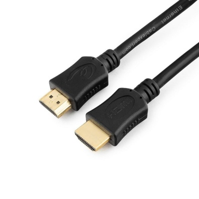 Кабель Cablexpert Кабель HDMI Cablexpert CC-HDMI4L-1.5M 1.5м, v2.0, 19M/19M, серия Light, черный, позол.разъемы, экран,пакет