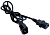 Шнур питания C13-C14, 3х0.75, 220В, 10А, черный, 2 метра (LAN-PP13/14-2.0-BK)