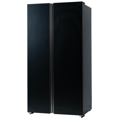 Холодильник Бирюса SBS 541 TBG черный двухкамерный 343/198 л морозилка слева, NoFrost, Side-by-side