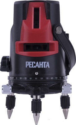 Лазерный нивелир Ресанта ПЛ-3ШК