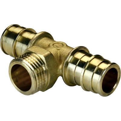 Тройник Giacomini GX НР 20x1/2"Mx20, GX153Y034