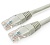 Патч-корд PP6U-0.5M 10000G UTP 4 пары cat6 CCA molded 0.5м серый RJ-45 (m)-RJ-45 (m)